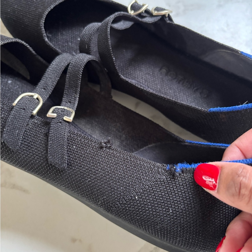 Rothy's Black Women's Flats - Picture 9 of 10